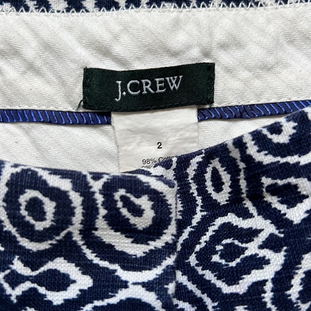 J. Crew Chino Shorts Size 2 - Picture 2 of 3